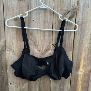 Skims Women's Black Bra Size 44D Adjustable Straps